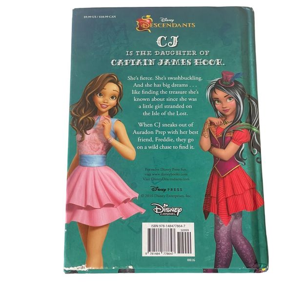 School of Secrets: CJ's Treasure Chase (Disney Descendants) Reading Book Fiction - Picture 2 of 14